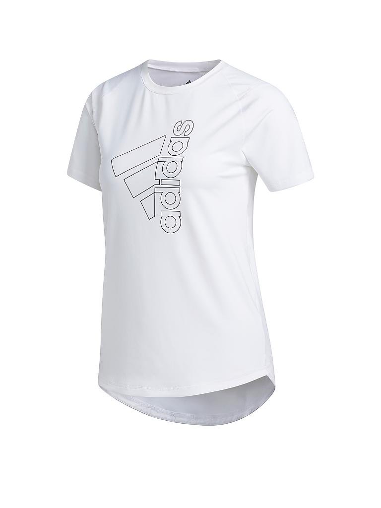 ADIDAS Damen Fitness Shirt Badge of Sport weiß | XS ADIDAS Damen Fitness Shirt Go To grau | XS